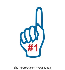 index finger number one