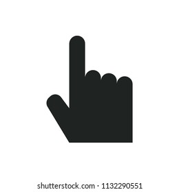 index finger vector icon