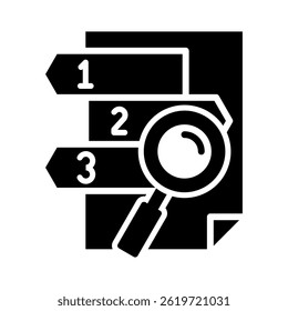 Elemento De Icono De Índice Para Diseño