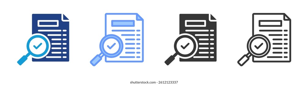 Index icon set multiple style collection