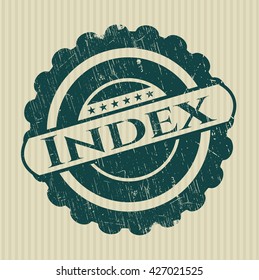 Index rubber texture