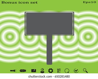 Index shield icon, vector illustration eps10