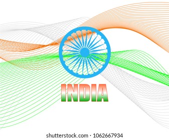 India banner symbol