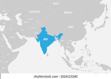 South Asia Map Images, Stock Photos & Vectors | Shutterstock
