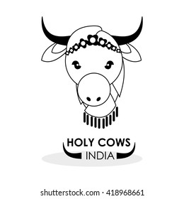 India design. Culture concept. white background