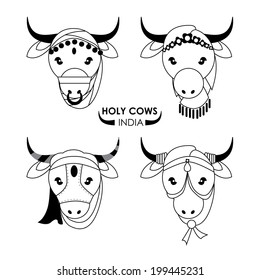 India design over white background, vector illustration