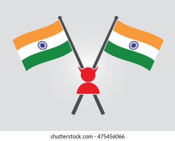 India Emblem Evil Crime