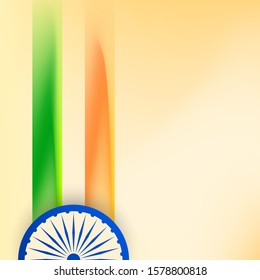 India Flag Color Background Illustration Vector Stock Vector (Royalty ...