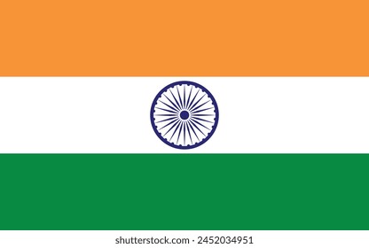 India flag vector - bharat,hindu,indian patriotic sysmbol