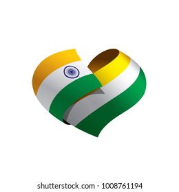 India flag, vector illustration