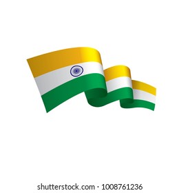 India flag, vector illustration