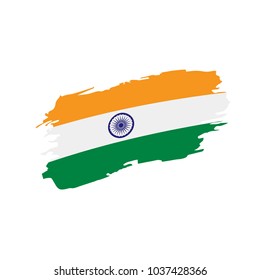 India flag, vector illustration