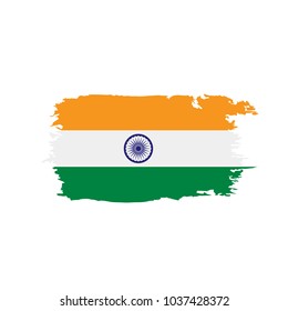 India flag, vector illustration