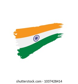 India flag, vector illustration