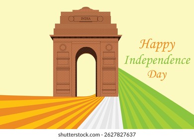 India Gate Glows with Patriotism. 78+ Years of Freedom and Unity. India will be celebrating 78th Independence Day on 15th.
