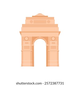 India Gate, Indian Symbol Vector Illustration