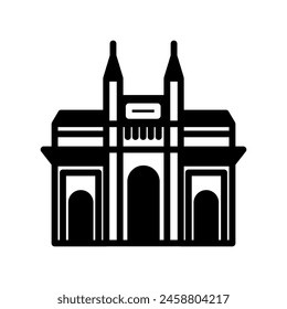 India Gateway  icon in vector. Logotype

