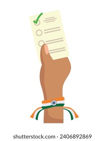 india general election icon illustration