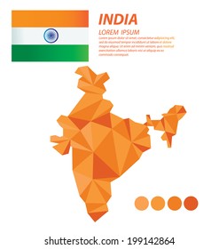 India geometric concept design