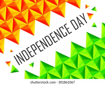 India Happy Independence Day abstract Background  Design