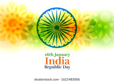 india happy republic day creative background design