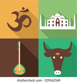 India icon set