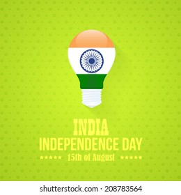 India Independence Day 15 August Celebration Card Design, Background, Badges Vector Template 