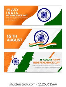 India independence day, 15th August national republic day of India. design coupon banner and flyer, postcard, with hand fist symbol as symbol of national awakening day celebration vector illustration