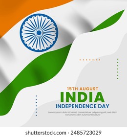 India independence day background or banner design template