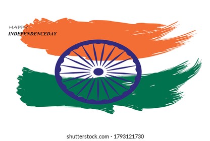India Independence day background Concept for Independence day poster, flyer, banner, etc.