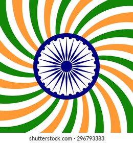 India independence day background - vector illustration. eps 8