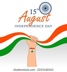 India Independence Day is celebrated on August 15th each year to commemorate the country's freedom from British colonial rule.