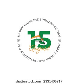 Plantilla de diseño del día de la independencia de la India