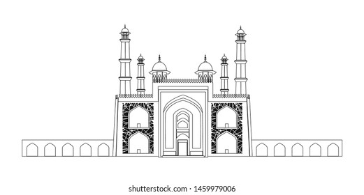 india independence day flat design