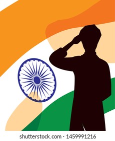 india independence day flat design