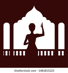 india independence day flat design