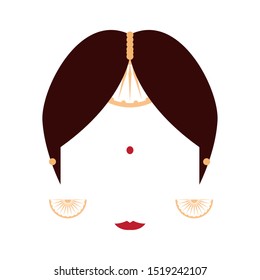 india independence day flat design