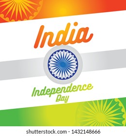 india independence day greeting post background template