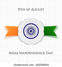 India Independence Day patriotic Label