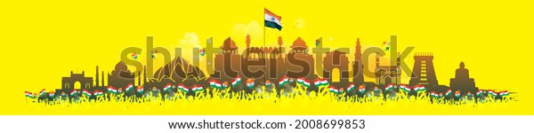 India\
independence day sales banner\
background