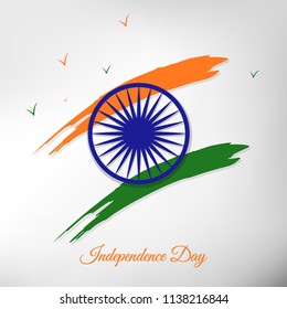 India independence day vector design. wallpaper, poster and card design.