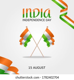 India Independence Day Vector Illustration 