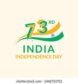 India Independence Day Vector Template