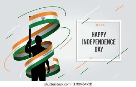 india indian flag standing over isolated white background stressed with hand ... Glad teenager man waving flag of india and young, national holiday.