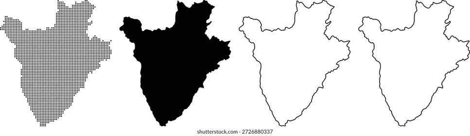Mapa de India destaca la región de Tamil Nadu en varios estilos