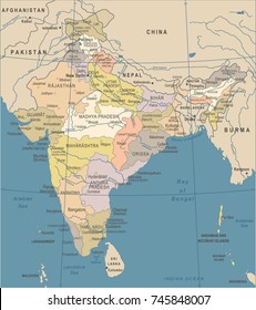 India Sri Lanka Map Images Stock Photos Vectors Shutterstock