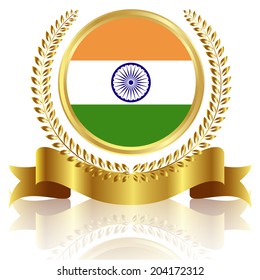 India national flag frame