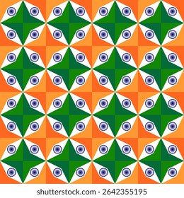 india pattern for decoration. star background. vector illustration