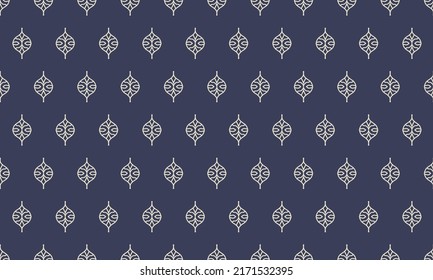India pattern seamless blue and white color ethnic motif design for fabric,paper,rug,wallpaper,wrap,batik,