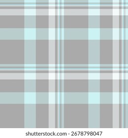 India tartán de textura a cuadros, patrones repetibles sin fondo de verificación. Vector de tela textil de patrón retro en gris oscuro y paleta de colores claros.